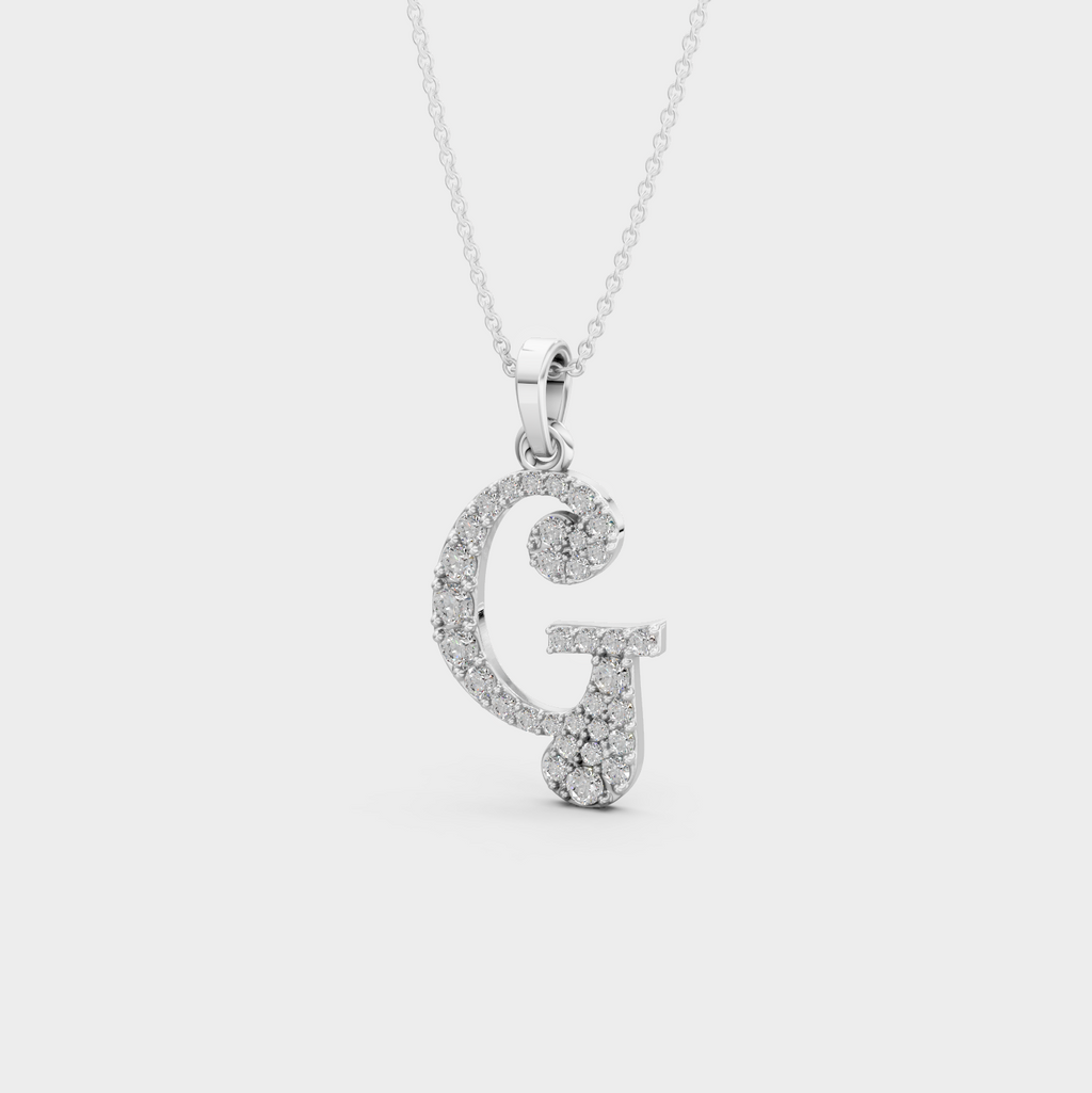 G Gold Pendant Necklace – Glam Gift for Gloria