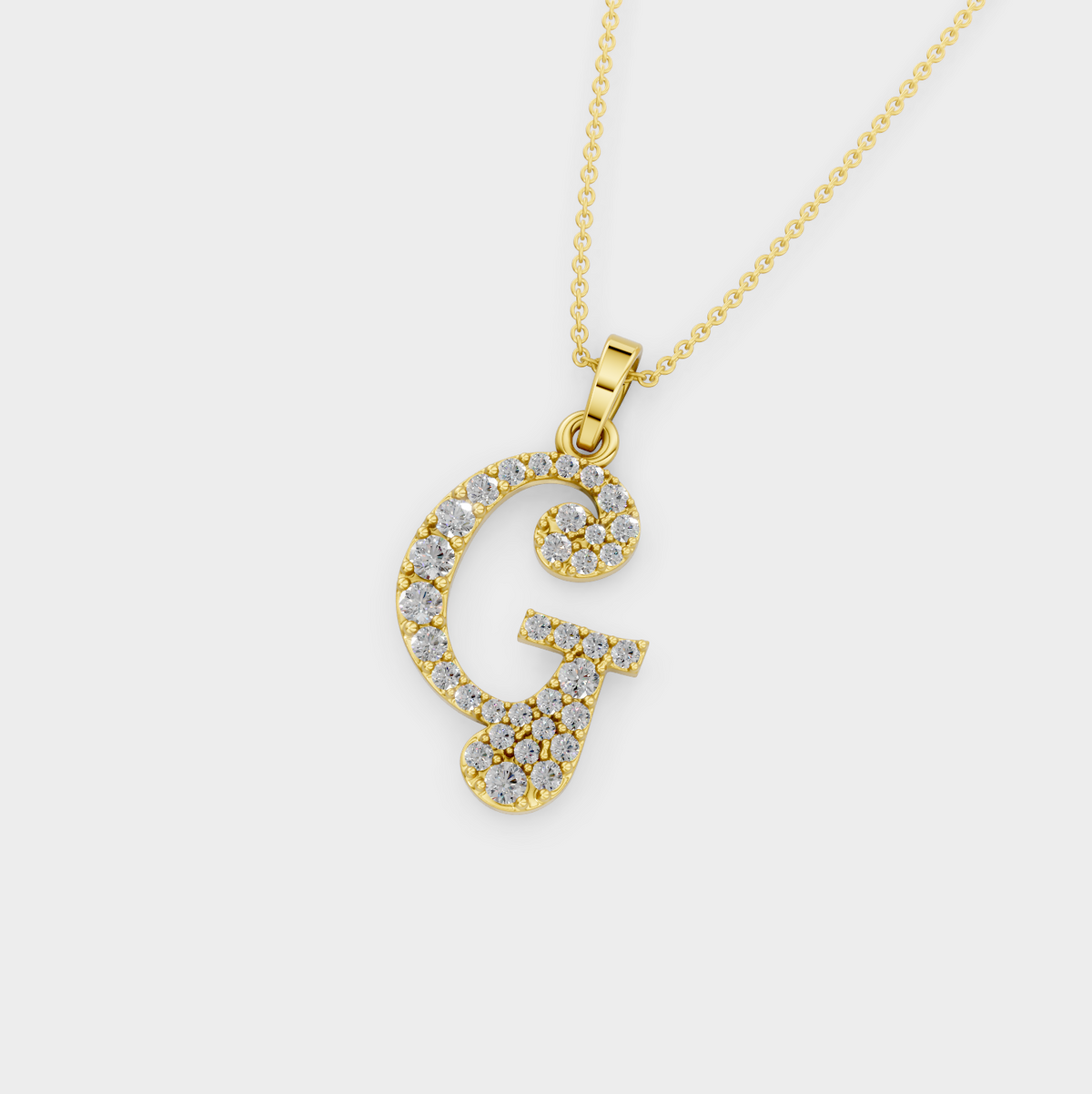 G Gold Pendant Necklace – Glam Gift for Gloria