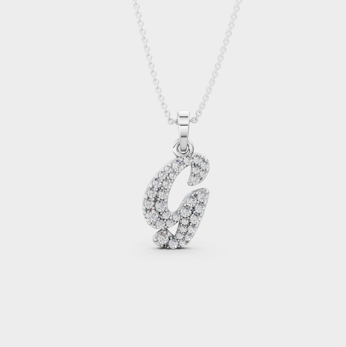 Letter G Pendant Gold – Giana’s Beautiful Necklace