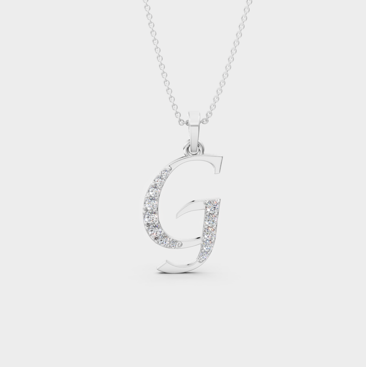 Gold G Letter Pendant for Girls – Grace Style Necklace