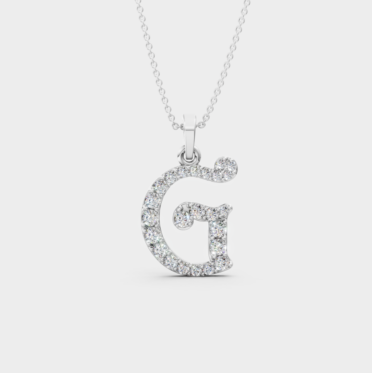 Gold G Pendant Necklace – Gianna’s Classic Style