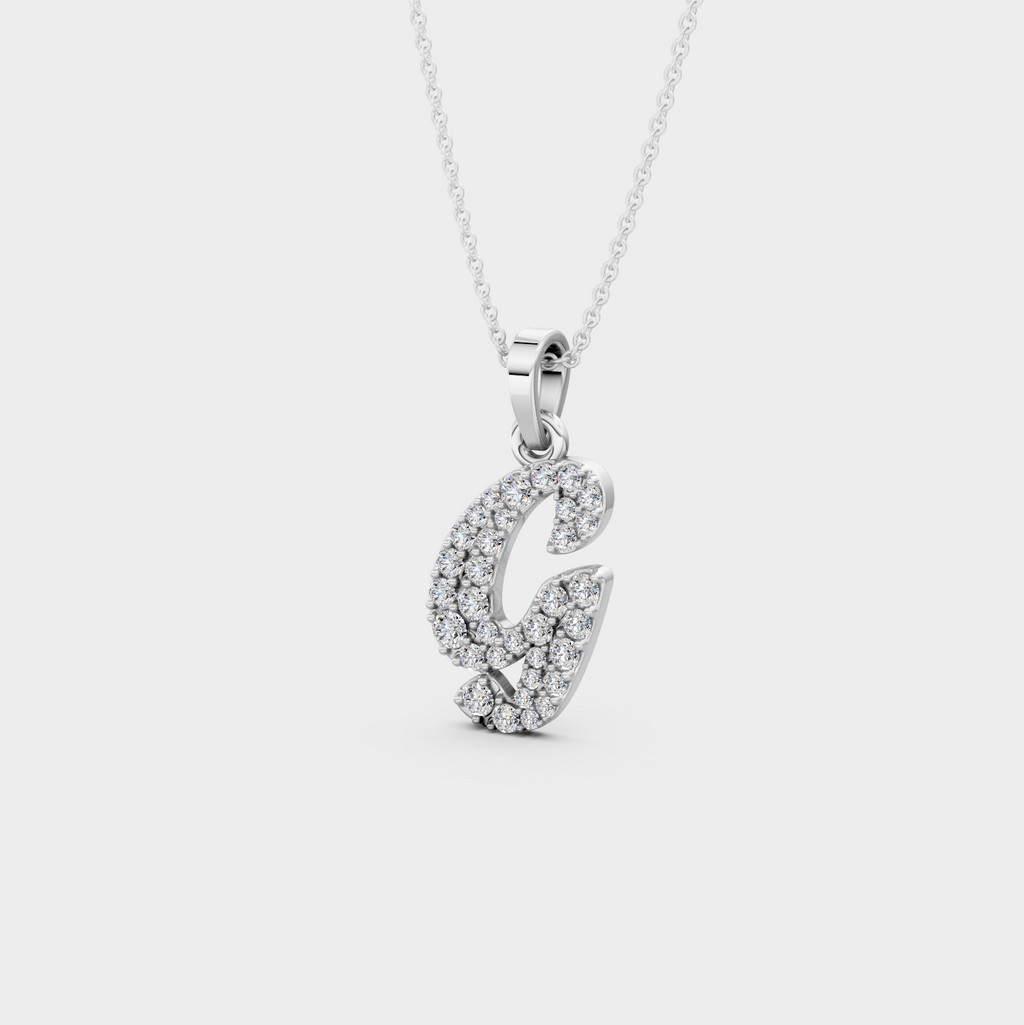 Letter G Pendant Gold – Giana’s Beautiful Necklace