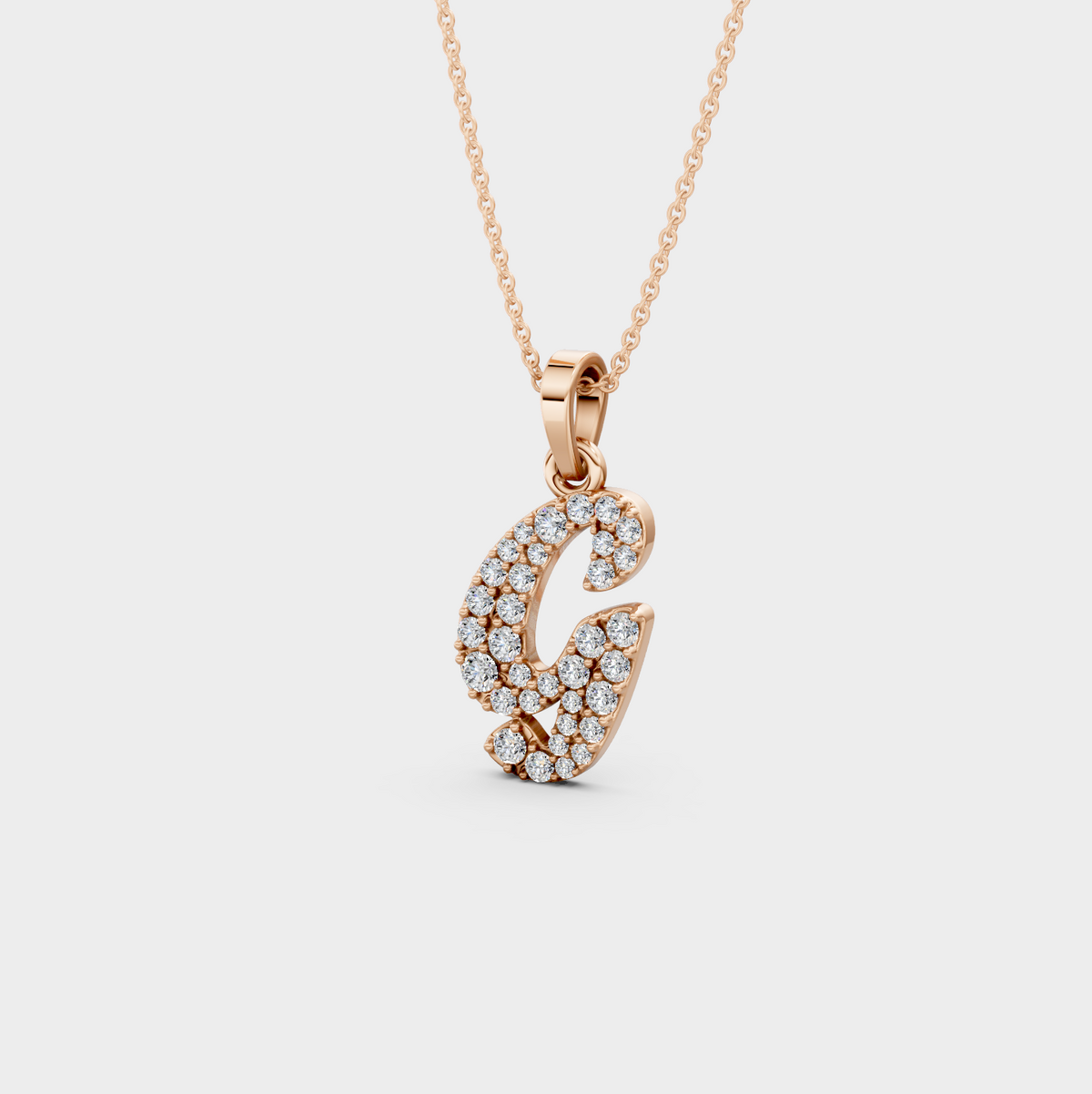 Letter G Pendant Gold – Giana’s Beautiful Necklace