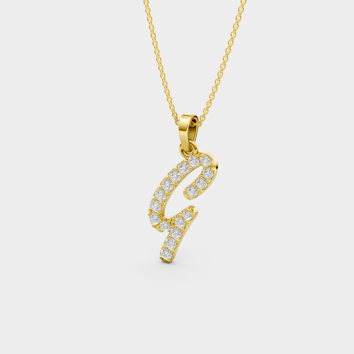 Gold G Initial Necklace – Glam Gift for Giselle