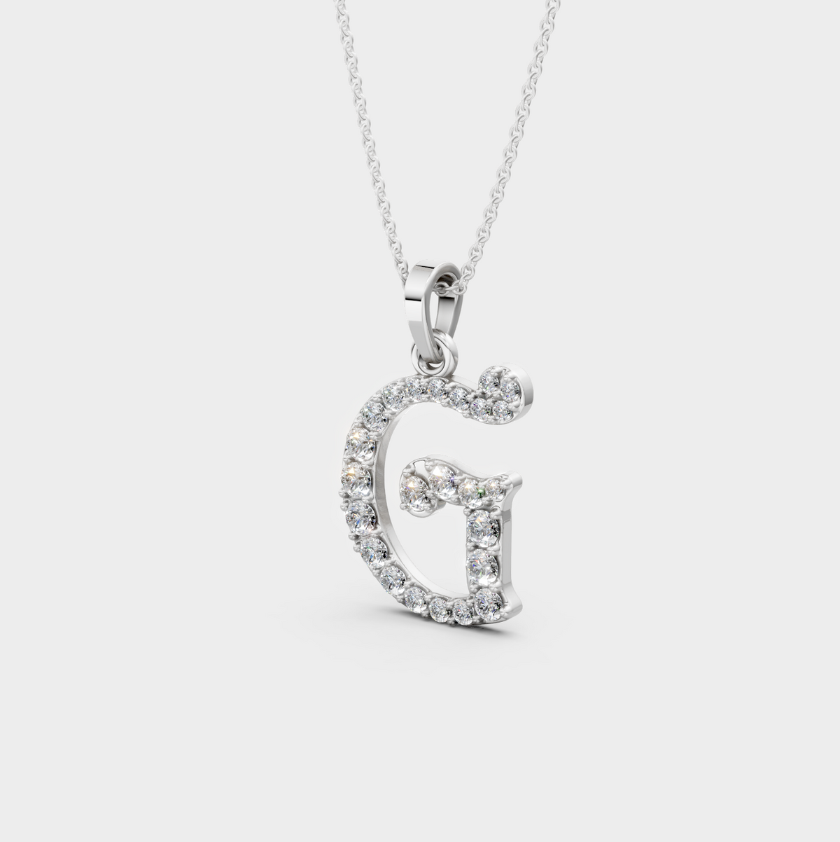 Gold G Pendant Necklace – Gianna’s Classic Style