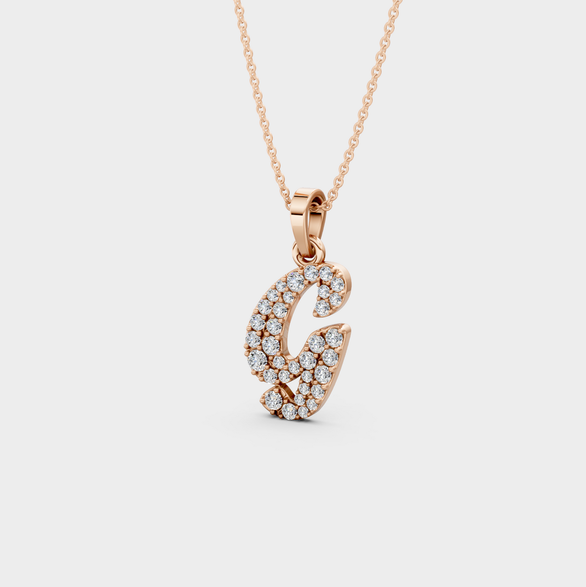 Letter G Pendant Gold – Giana’s Beautiful Necklace