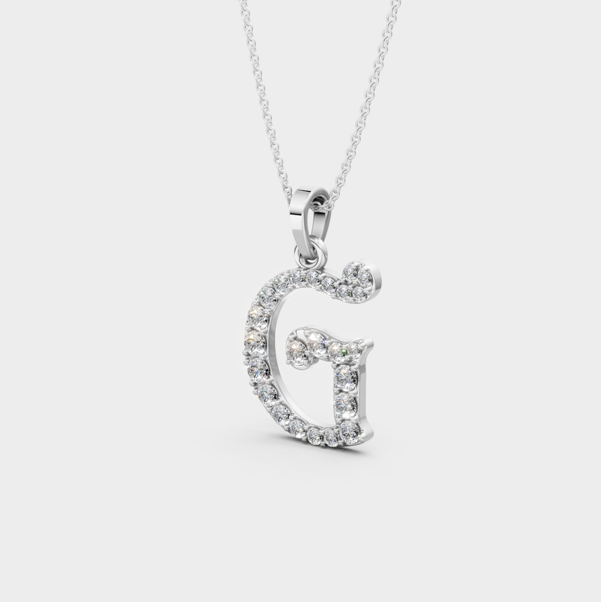 Gold G Pendant Necklace – Gianna’s Classic Style