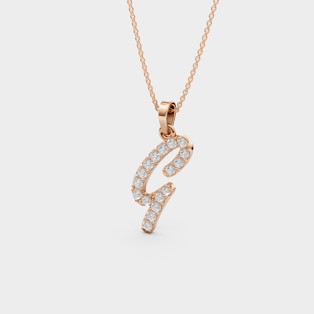 Gold G Initial Necklace – Glam Gift for Giselle