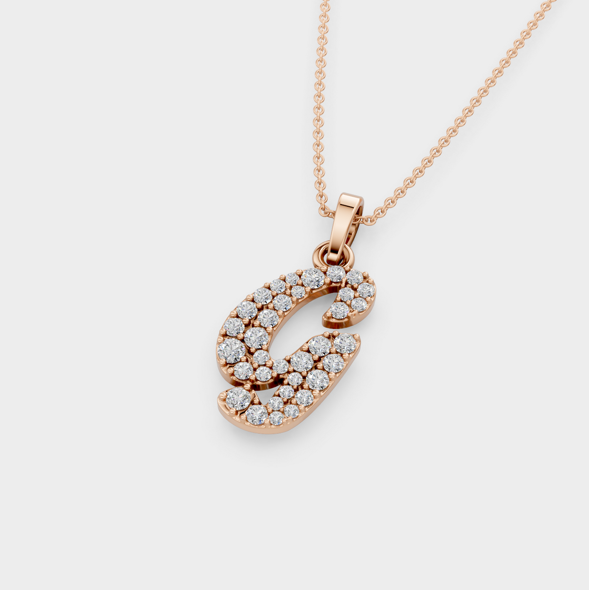 Letter G Pendant Gold – Giana’s Beautiful Necklace
