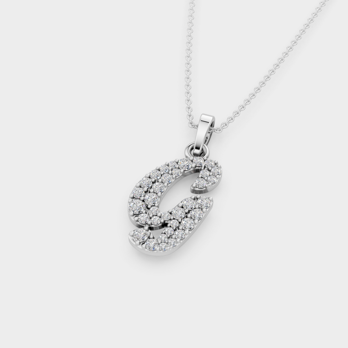 Letter G Pendant Gold – Giana’s Beautiful Necklace