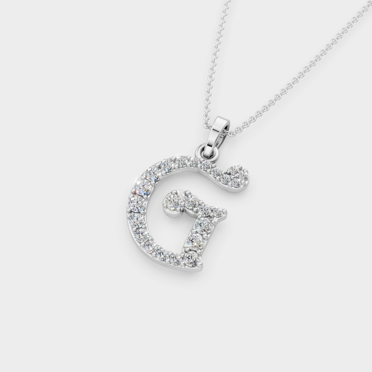 Gold G Pendant Necklace – Gianna’s Classic Style