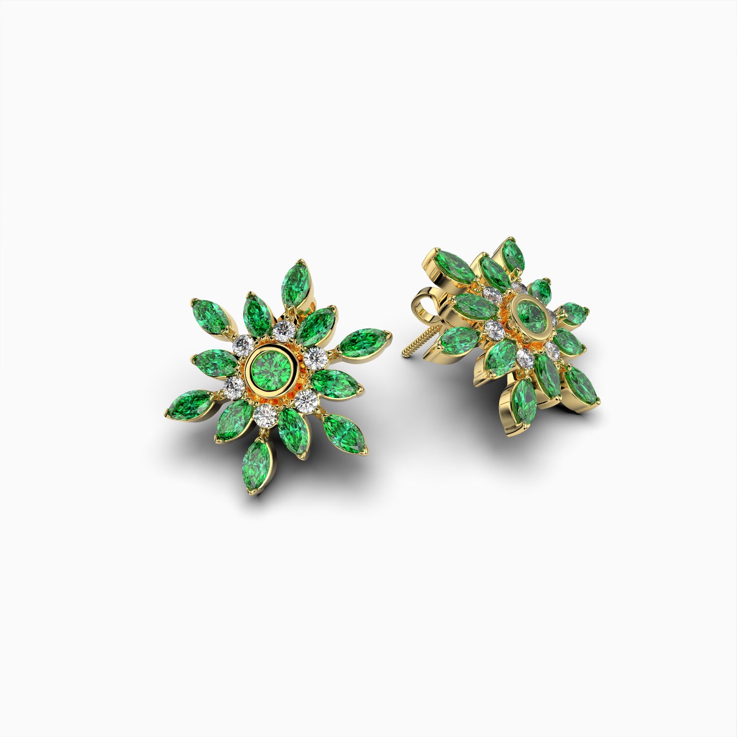 Tsavorite Garnet Earrings