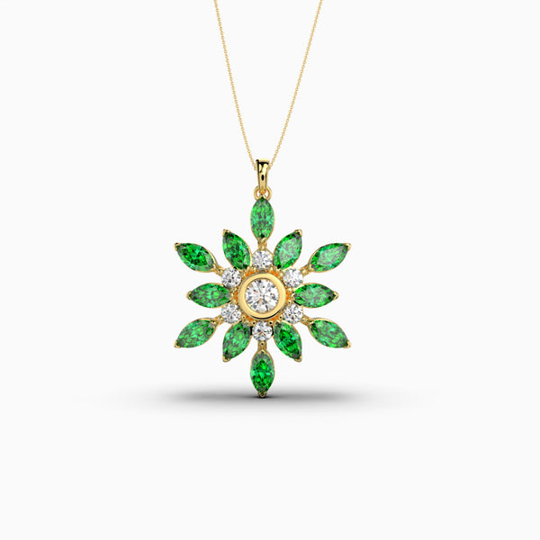 Tsavorite Garnet Pendants