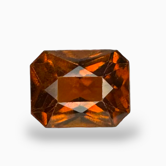 Genuine Hessonite Garnet (Gomed) Stone 2.69 carat 8.5 x 6.5mm