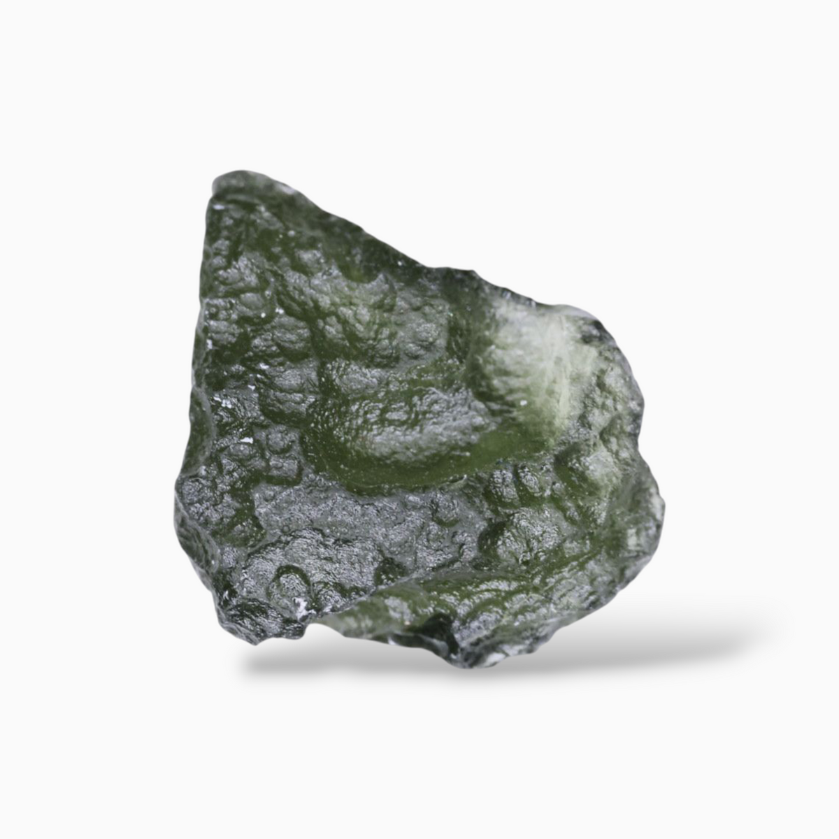 Genuine Natural Moldavite For Sale 7.19  Carats Rough Shape