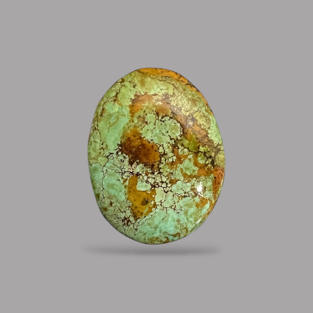 Genuine Turquoise 14.91 Carats 19.1 x 14.6 x 8 mm in Oval