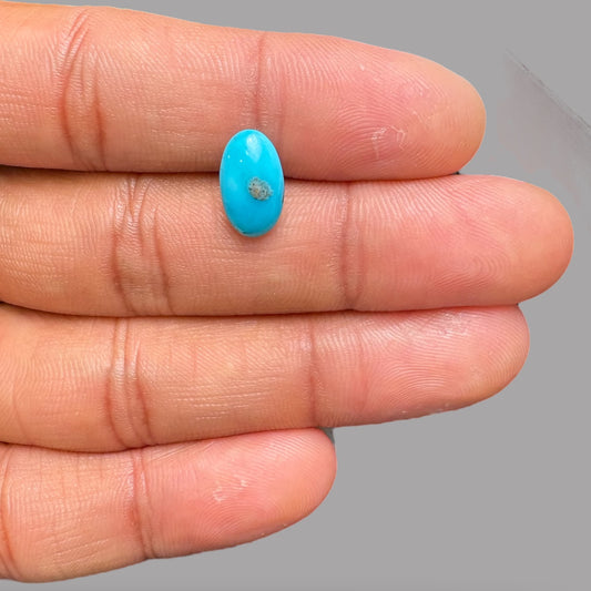 Genuine Turquoise 2.16 Carats 12.5 x 7.3 x 3.7 mm in Oval