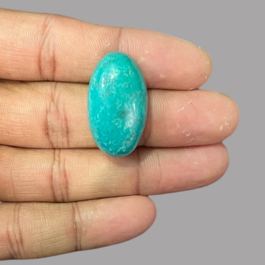 Genuine Turquoise 27.70 Carats 29.7 x 17 x 8.9 mm in Oval