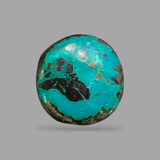 Genuine Turquoise 30.80 Carats 21.7 x 20.7 x 9.2 mm in Oval