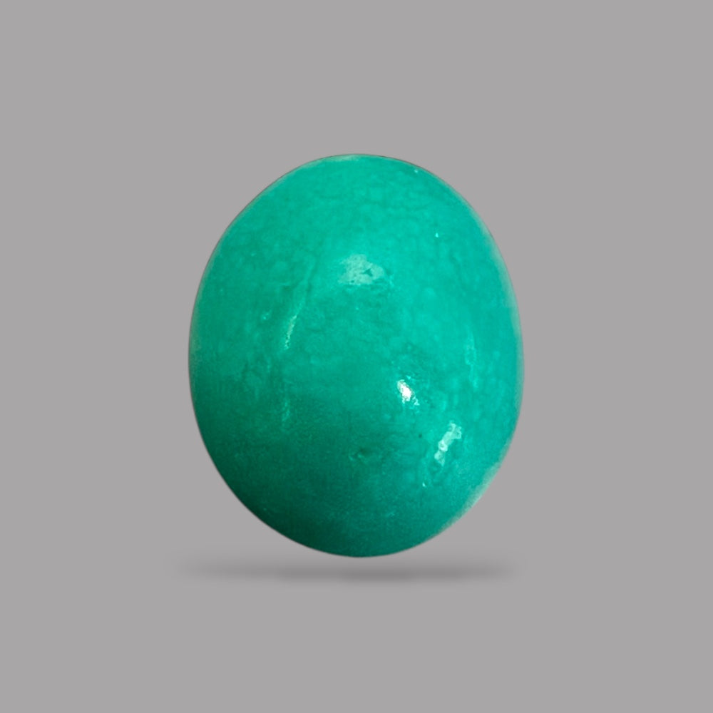 Genuine Turquoise 9.75 Carats 14.1 x 11.8 x 9.3 mm in Oval