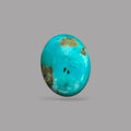 Genuine Turquoise Stones For Sale 3.82 Carats 12.1 x 9.5 x 5.2 mm in Oval