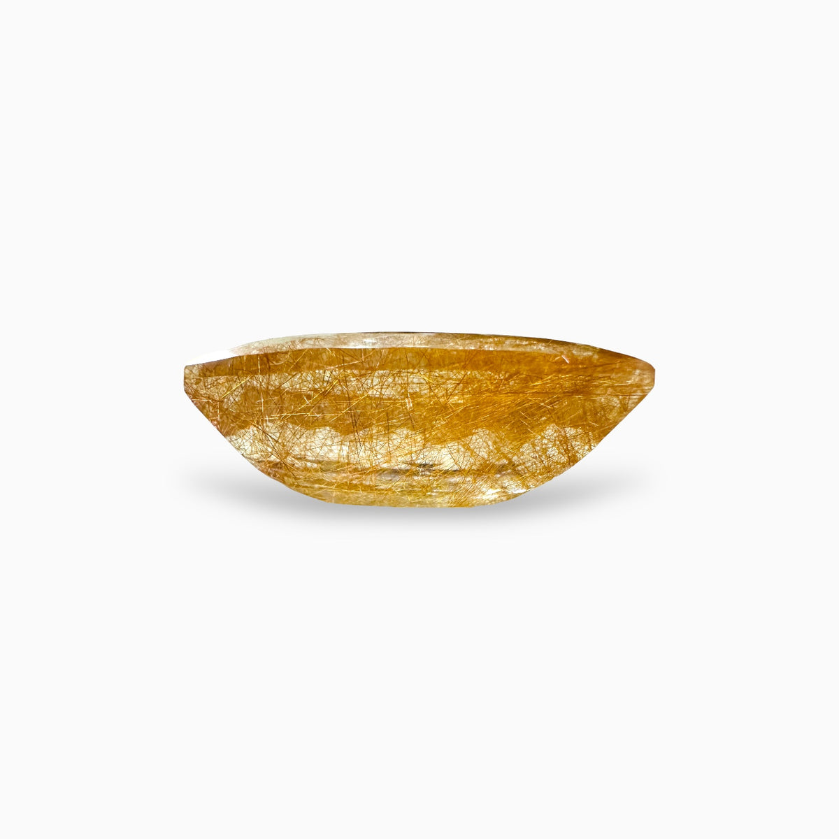 Golden Rutile Stone Cushion 51.15 Carats 31x20 mm Buy Online
