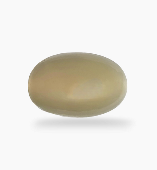 Natural Peach Moonstone Gemstone 3.24 Carats Oval Cabochon Shape 12.5x8.2mm