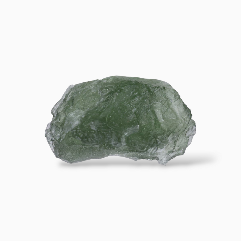 Buy Raw Moldavite Gemstone For Sale 3.70 Carats Rough Shape