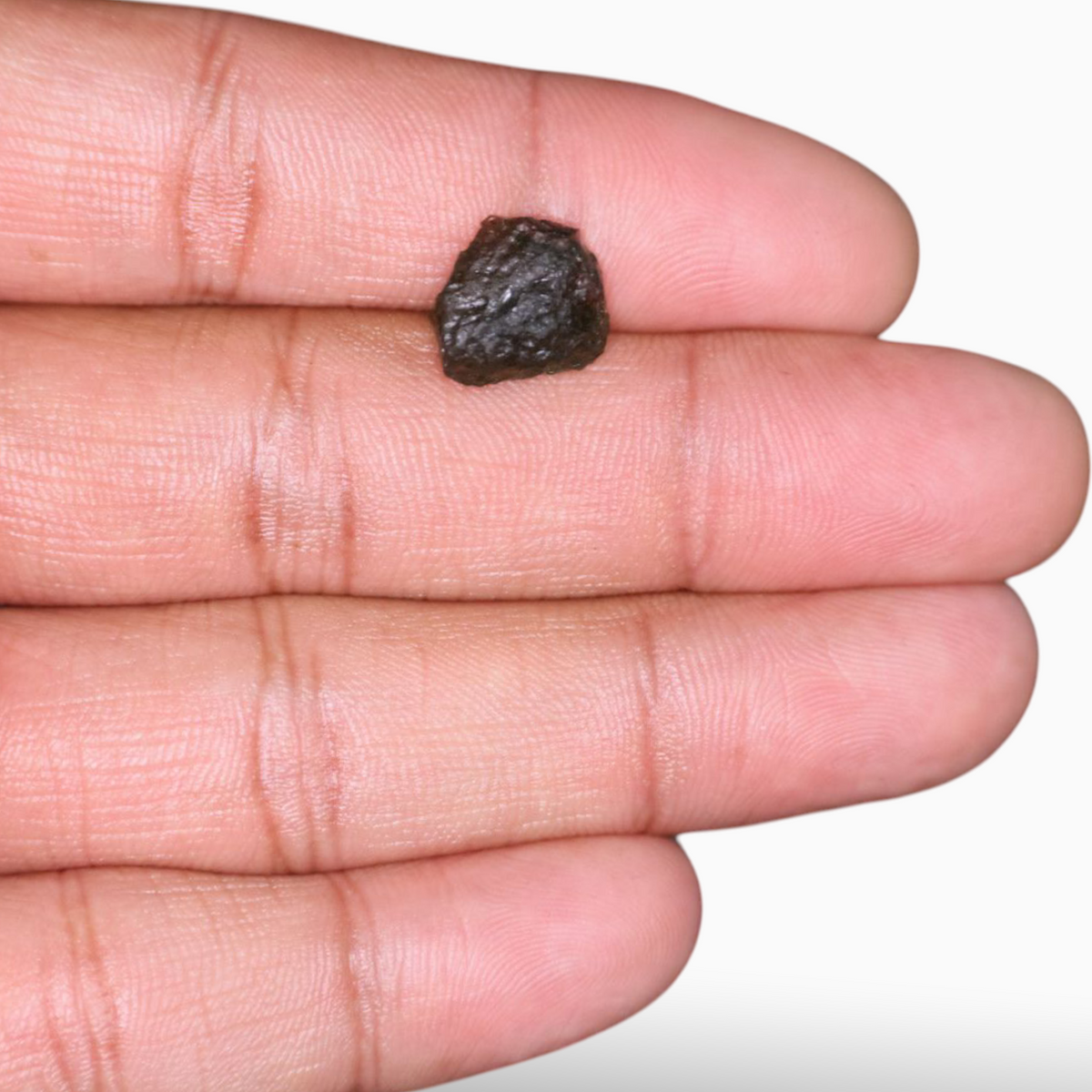 Green Moldavite Crystal Real For Sale 4.16 Carats Rough Shape