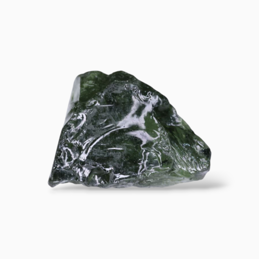 Buy Now Raw Moldavite For Sale 6.66 Carats Rough Shape