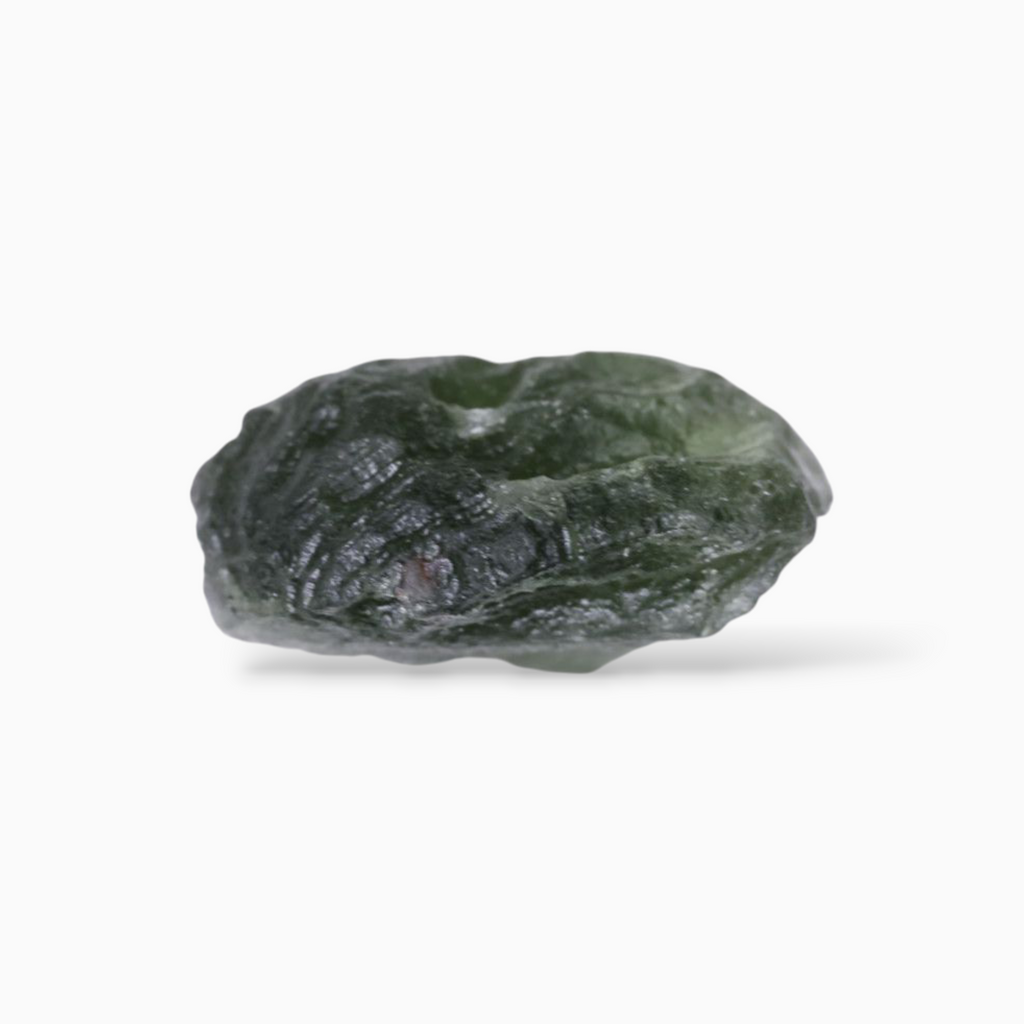 Buy Natural Green Moldavite For Sale 4.02 Carats Rough Shape