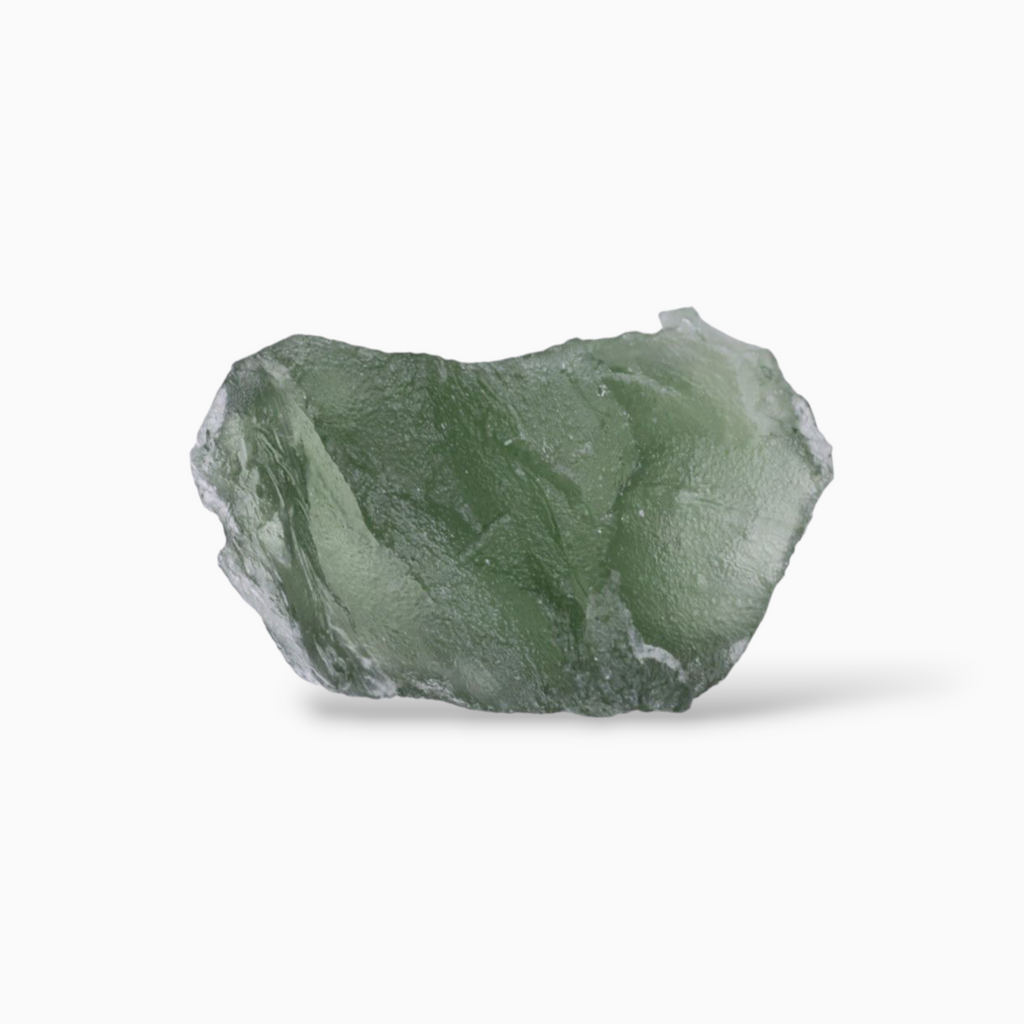 Buy Raw Moldavite Gemstone For Sale 3.70 Carats Rough Shape