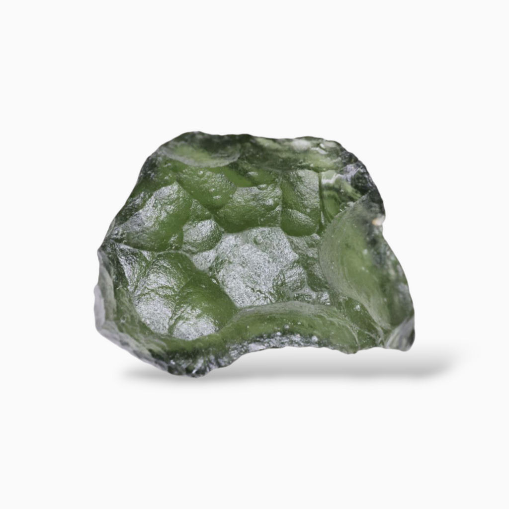 Raw Moldavite For Sale 8.08 Carats Rough Shape