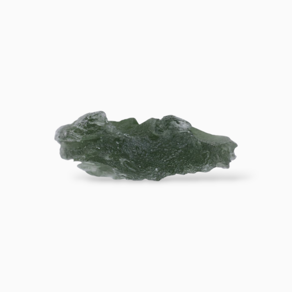 Buy Raw Moldavite Gemstone For Sale 3.70 Carats Rough Shape
