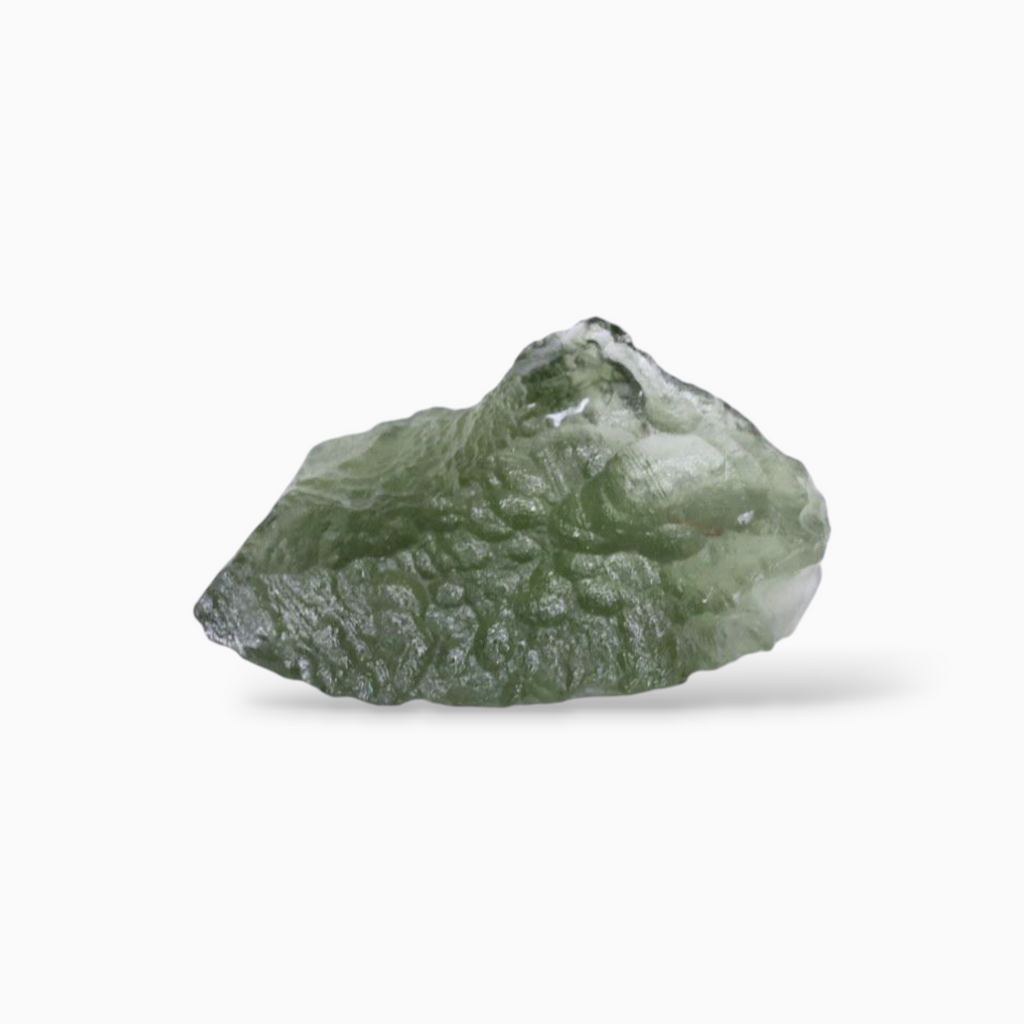 Raw Moldavite Crystal For Sale 2.44 Carats Rough Shape