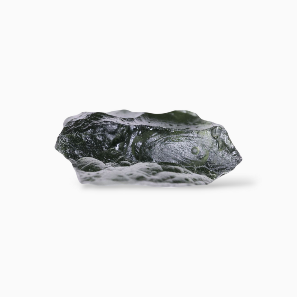 Raw Moldavite For Sale 8.08 Carats Rough Shape