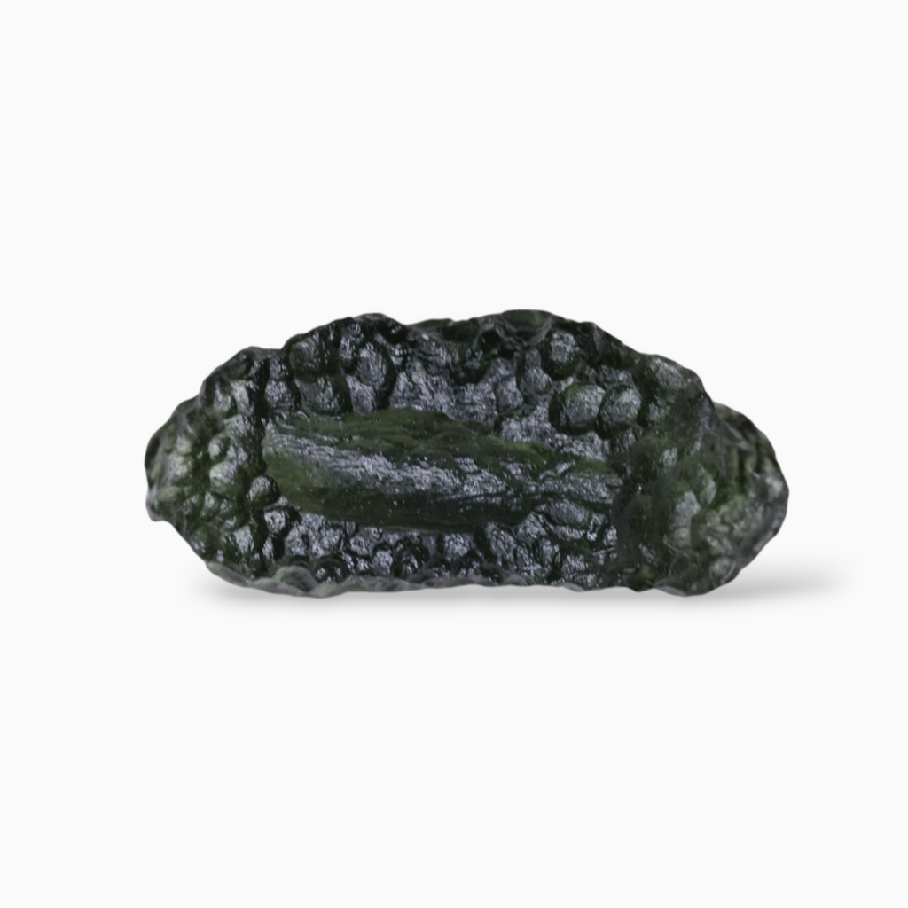 Green Moldavite Rough Real For Sale 6.22 Carats Rough Shape
