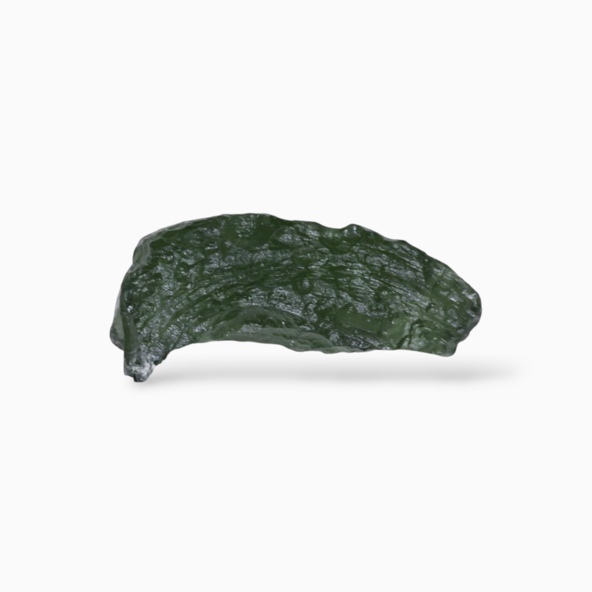 Green Crystal Moldavite For Sale 5.70 Carats Rough Shape