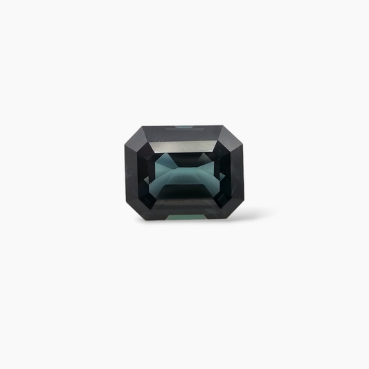 Green Sapphire: 2.74 Carat Emerald Cut - $800/ct, African Origin