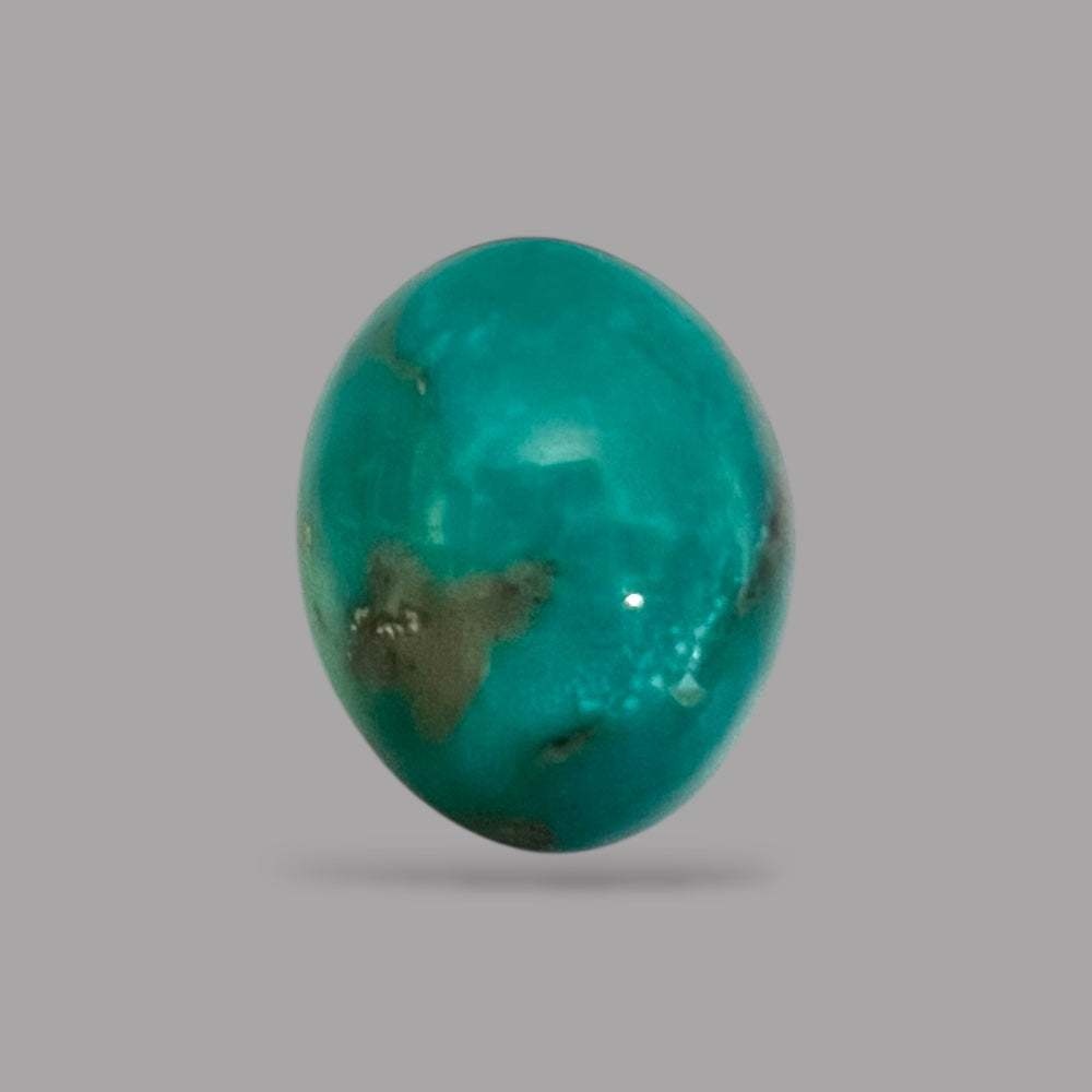 Green Turquoise 15.95 Carats 17.8 x 14 x 9.5 mm in Oval 