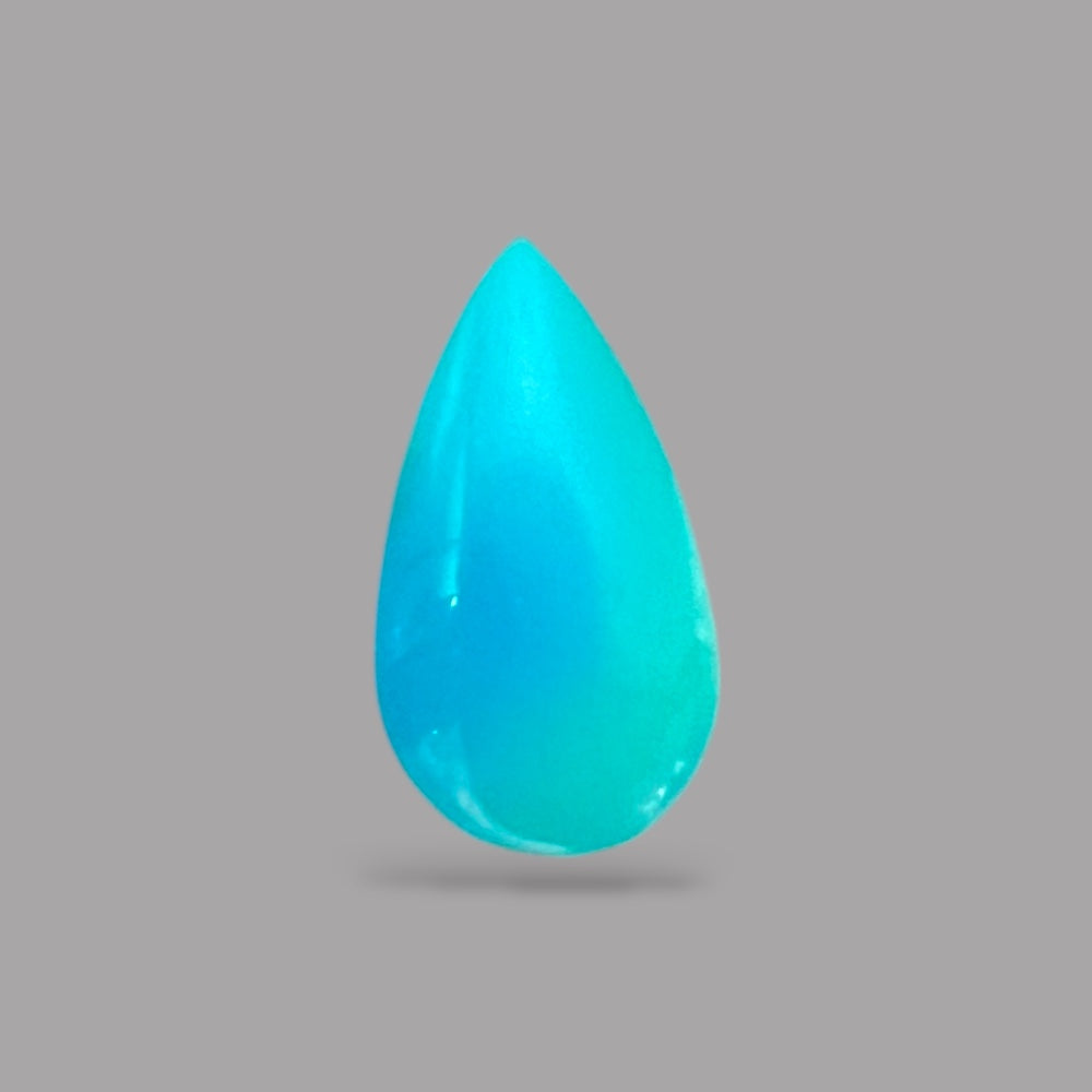 Green Turquoise 2.61 Carats 16 x 8.9 x 3.2 mm in Pear
