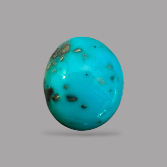 Green Turquoise 23.70 Carats 21 x 18 x 8.6 mm in Oval