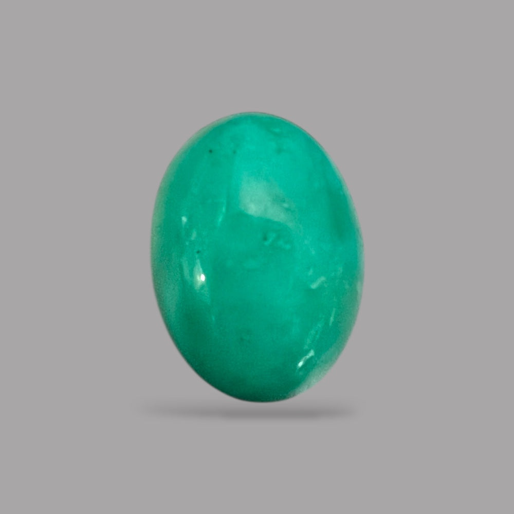 Green Turquoise 7.83 Carats 16.2 x 11.8 x 6.9 mm in Oval