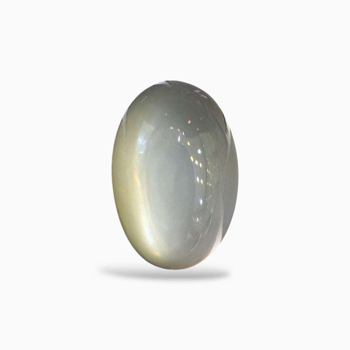 Grey Moonstone Oval Cabochon 23.34 Carats From India