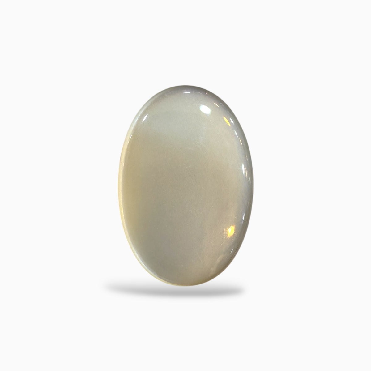 Grey Moonstone Oval Cabochon 23.34 Carats From India
