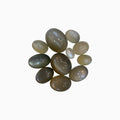 Grey moonstone Stone Oval Cabochon from 5 - 25 Carats lot Price per carat