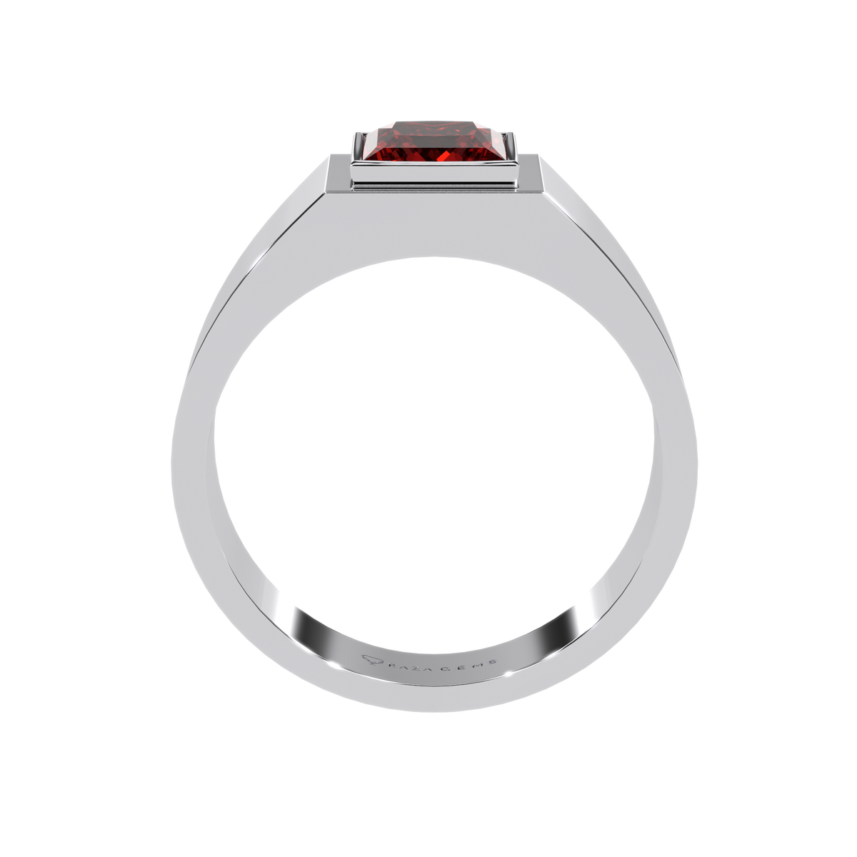 Hessonite Garnet  Ring  Behrang Silver