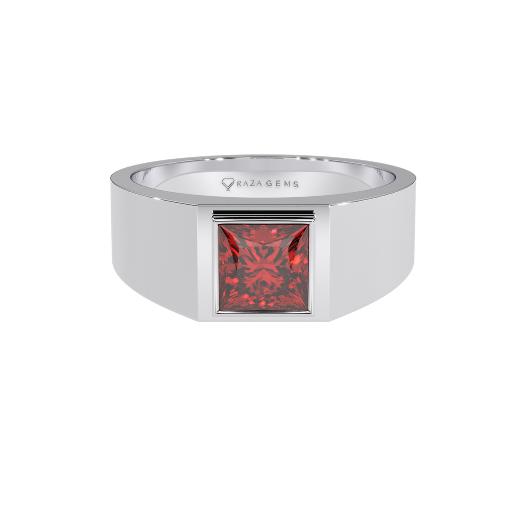 Hessonite Garnet  Ring  Behrang Silver