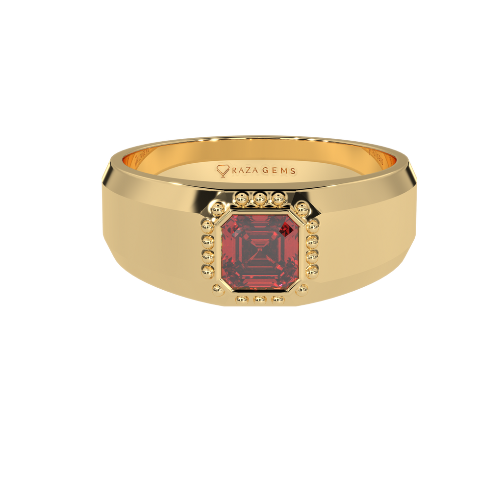 Hessonite Garnet  Ring  Behrouz 18K Yellow Gold