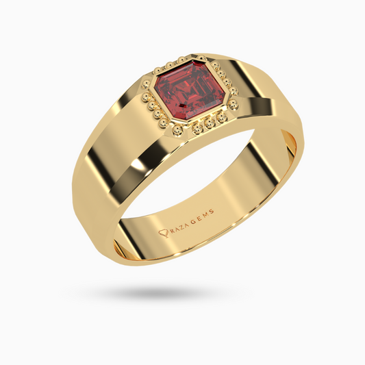 Hessonite Garnet  Ring  Behrouz 18K Yellow Gold